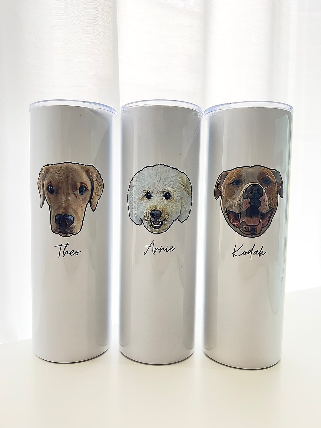 Pet Portrait Tumbler (30oz)