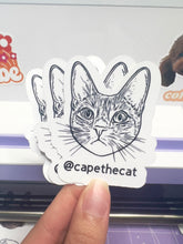 Load image into Gallery viewer, Custom Pet Portrait Stickers (Outline)
