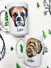 Load image into Gallery viewer, Pet Portrait Mug (15oz)
